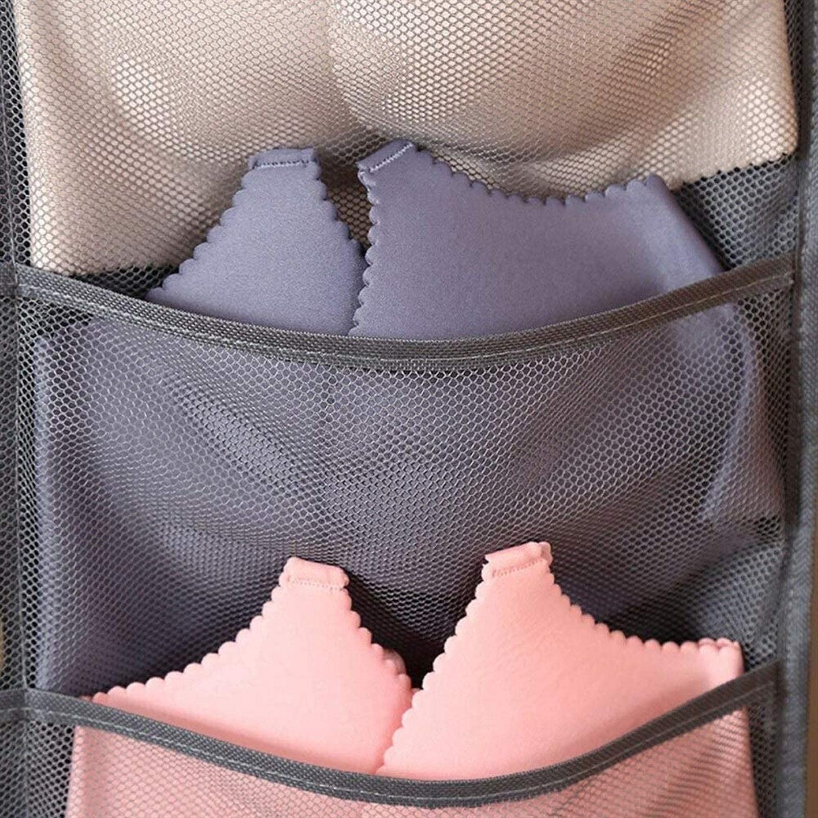 Hängende Tasche Organizer Tür Hängende Wand Organizer Socke BH Unterwäsche Rack Organizer 15/30 Tasche Schrank Aufbewahrung Hängen Organisieren