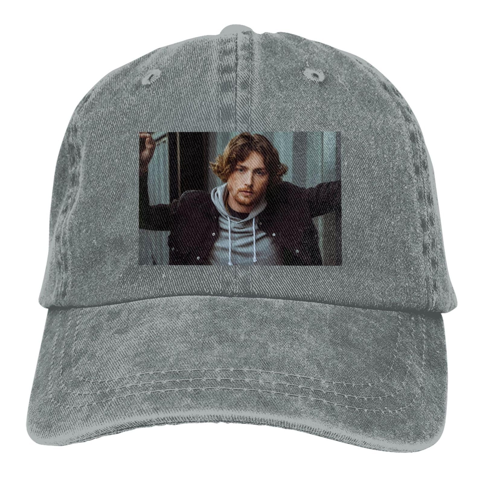 Bailey Singer Zimmerman Hat Cap Fashion Graphic Baseball Caps Washed Denim Print Headwear Casual Hats Black