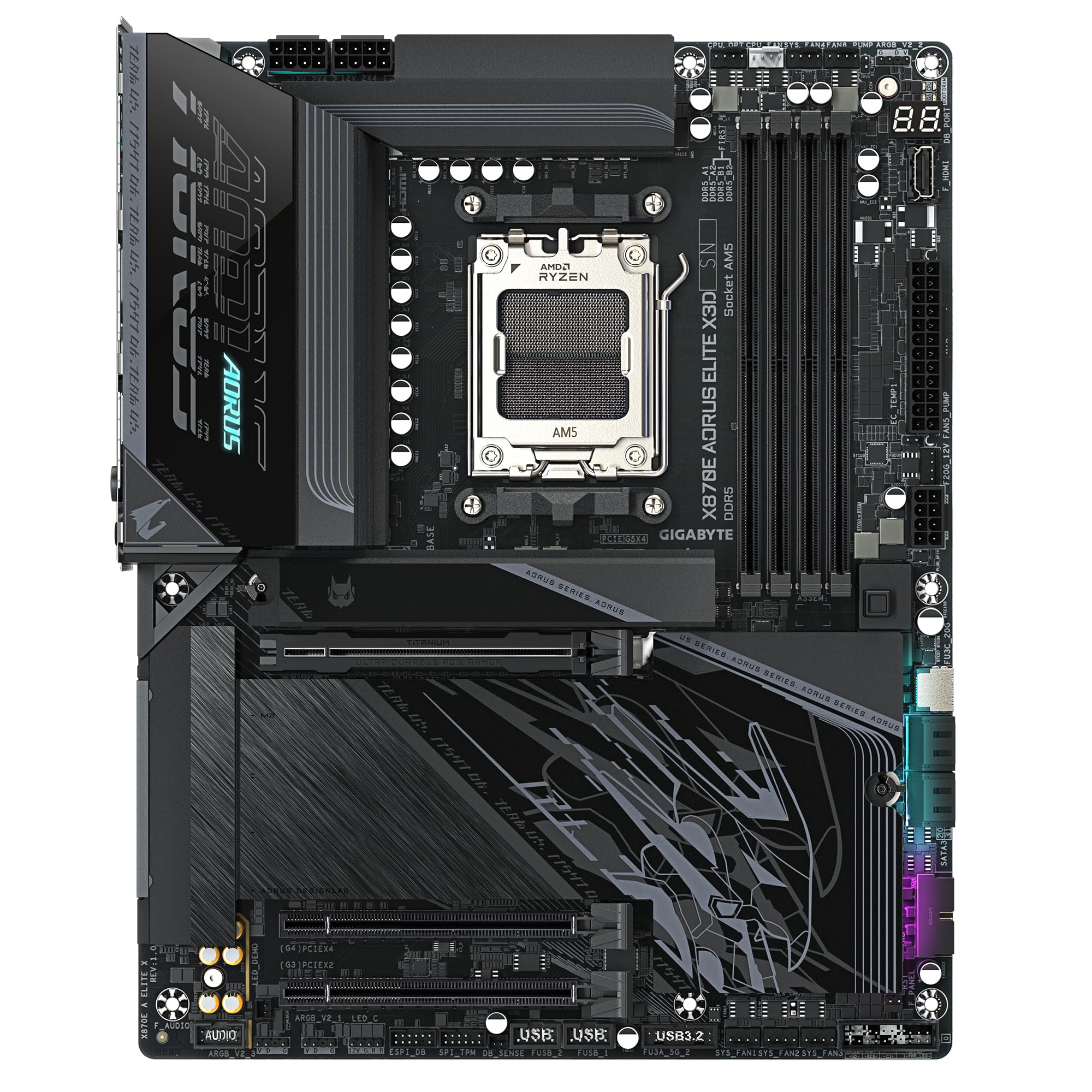 Amazon | GIGABYTE X870E AORUS ELITE X3D ATX マザーボード MB6873