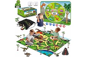 Unanscre Dinosaur Play Mat: Where Learning and Adventure Roam