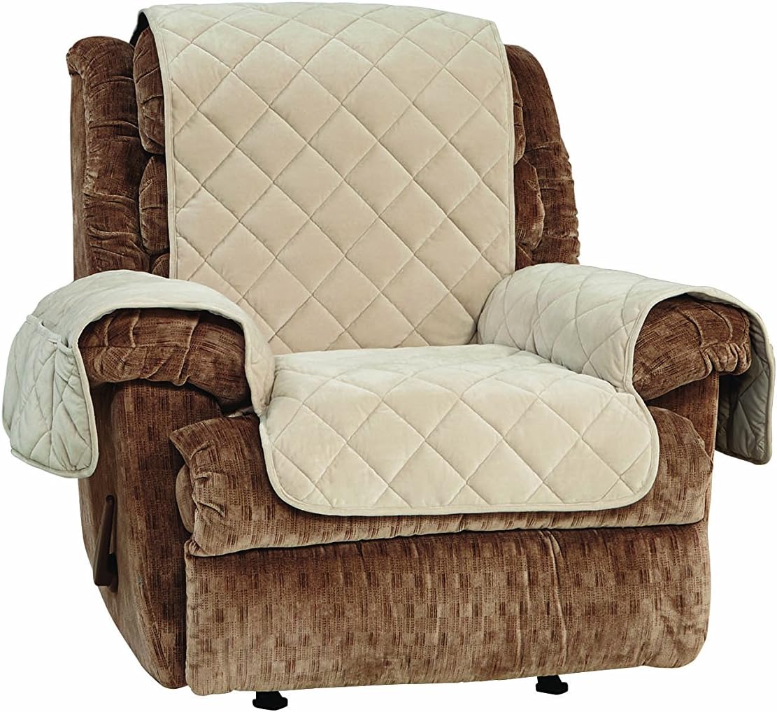 SureFit Comfort Cover Recliner Slipcover Taupe (SF44550