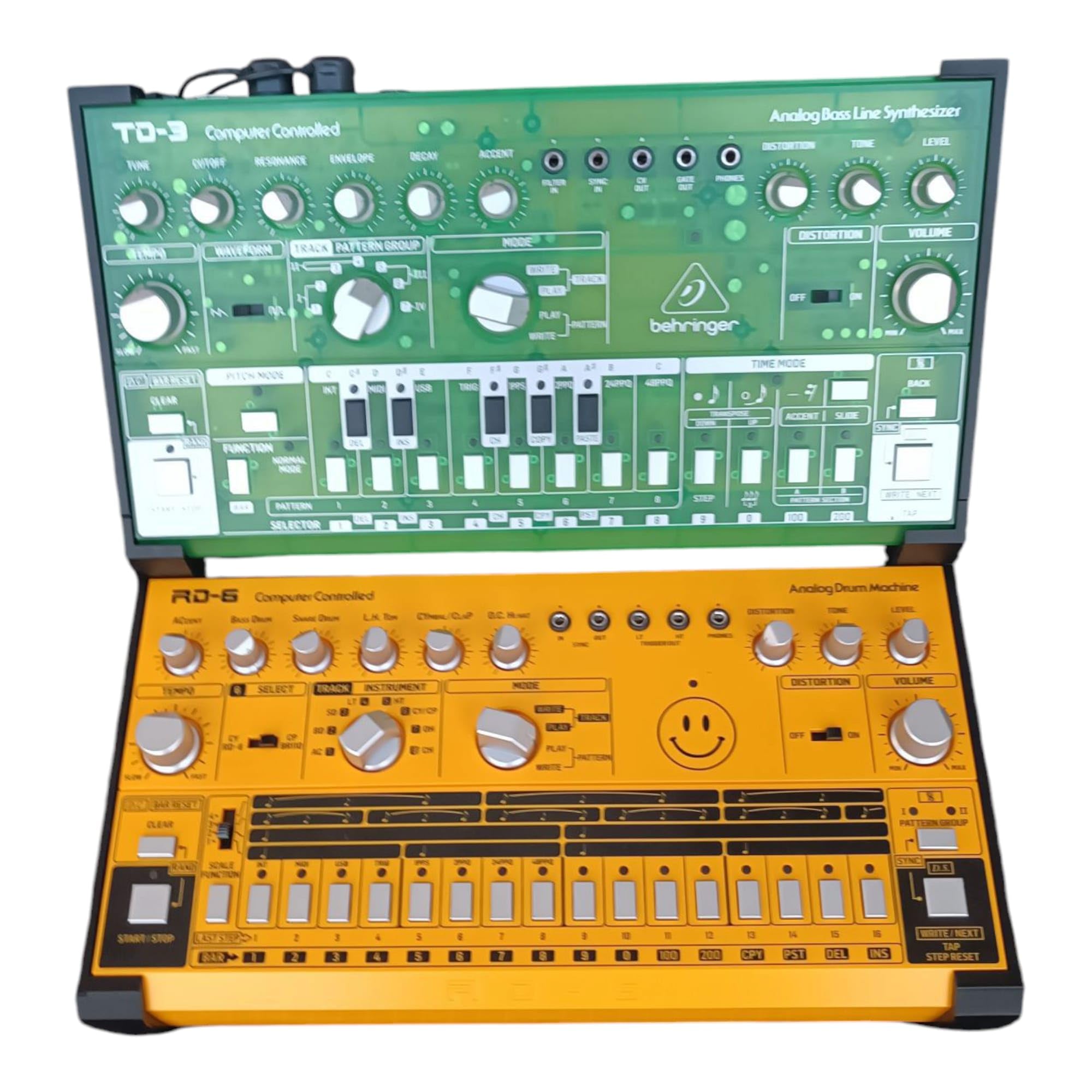 SMB Acid Console Supporto da scrivania per 2 sintetizzatori TD-3 e RD-6 a 15° e 60°, nero