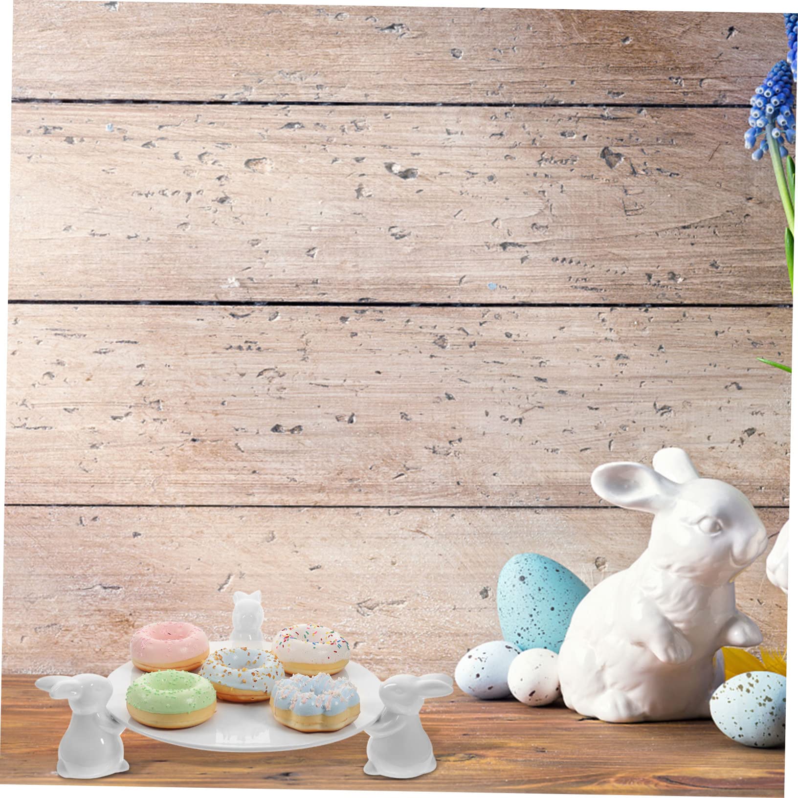 Garneck Alzata Decorativa Per Torta Pasquale in Ceramica Con Motivo 29 5 Cm Per Feste Ed Eventi