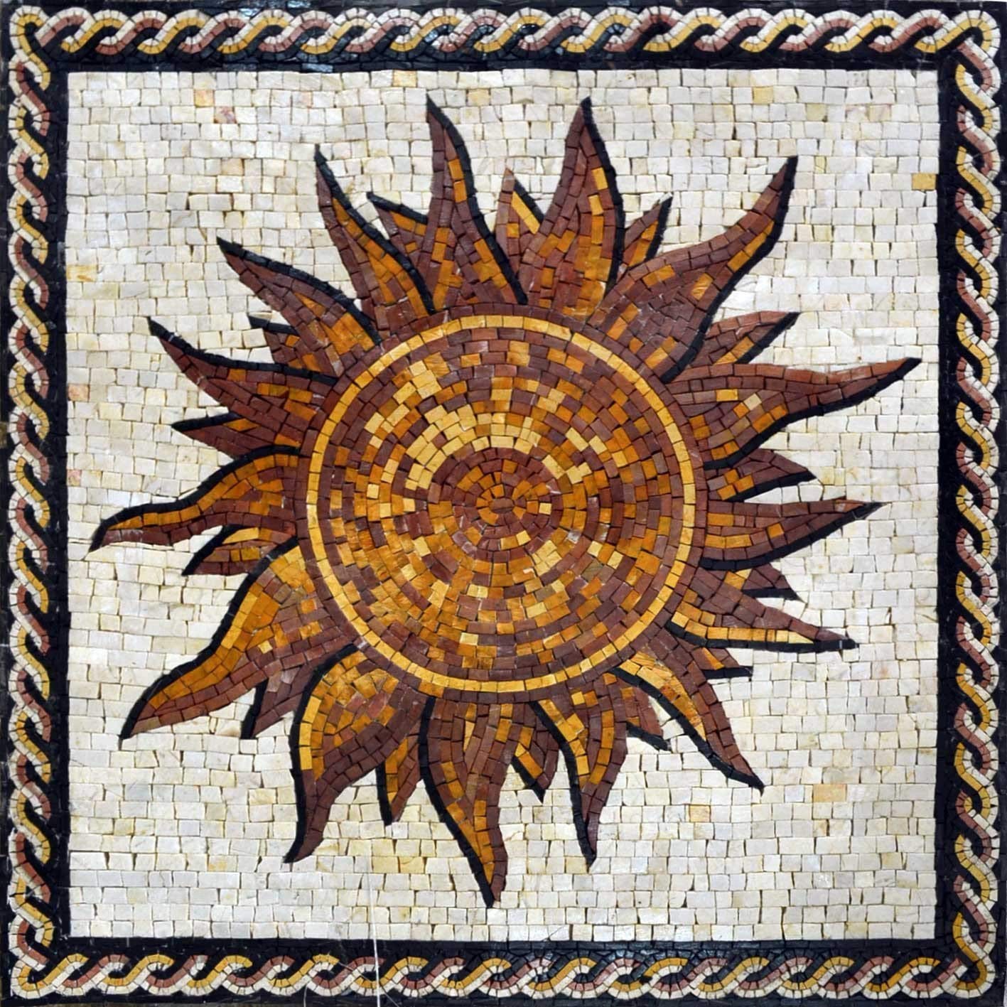 Amazon.co.jp: 幾何学的な太陽モザイク - Solarra | モザイク