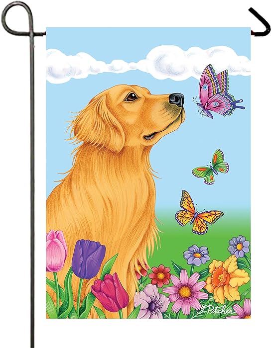 Top 10 Garden Flags Dog Breed