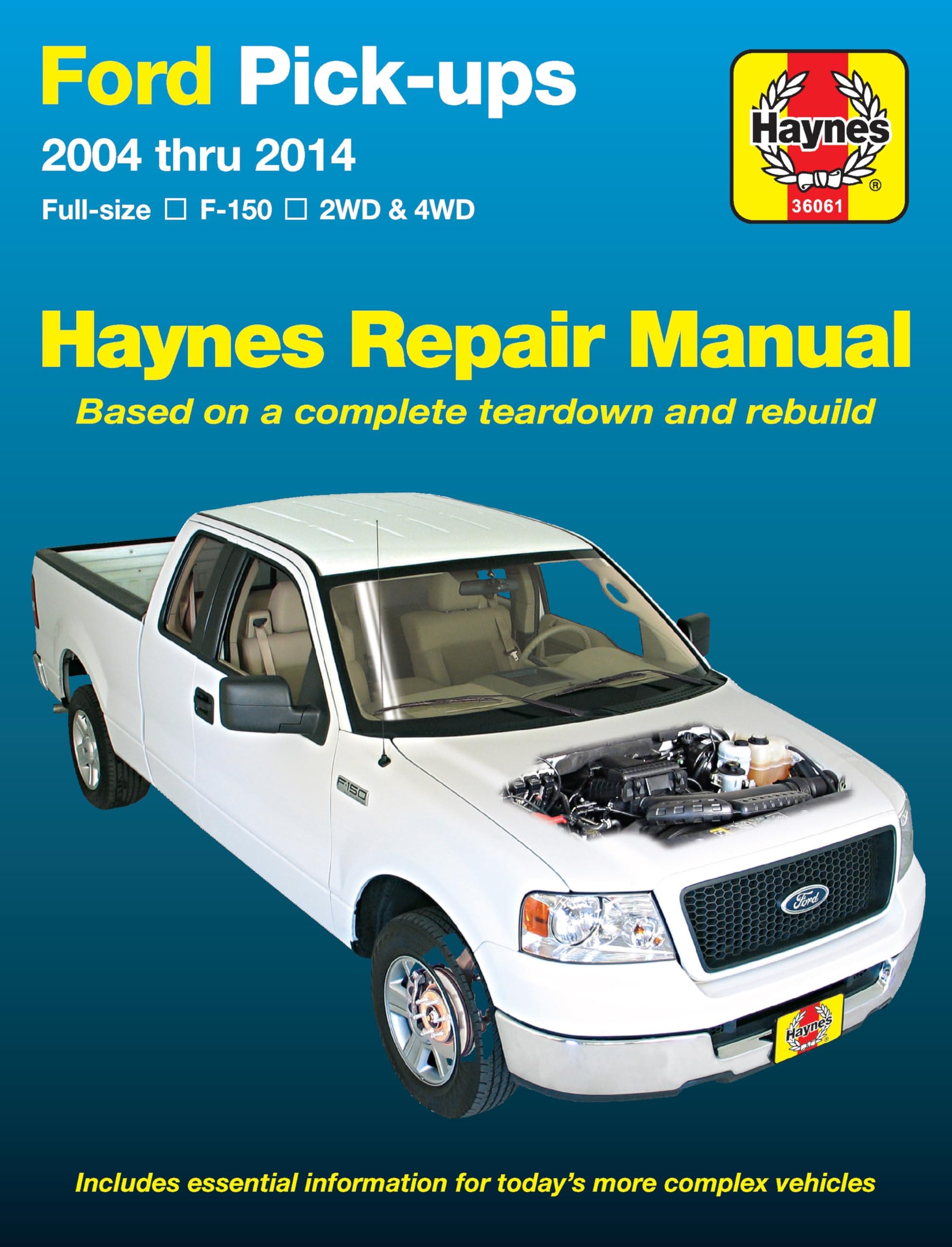 Haynes Manuals N. America, Inc. Ford petrol pick-ups F-150 2WD & 4WD (04-14) Haynes Repair Manual (Paperback)