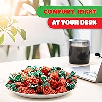 Vista 5 de Crazyoutlet - Caramelo macizo relleno Arcor Buds Bon Bon de fresa, bolsa de 2 libras.