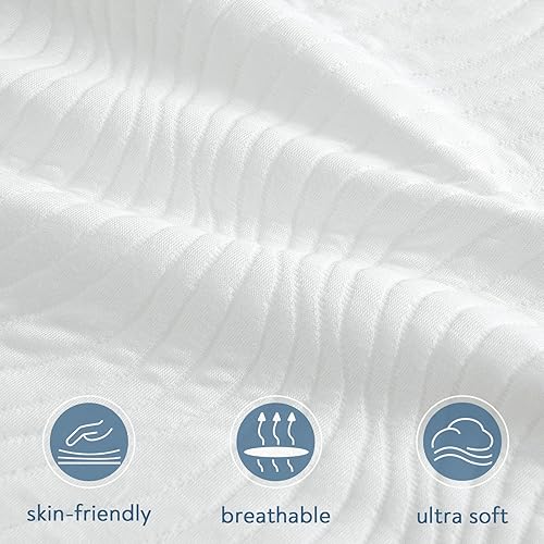 Miniatura 3 de Pack and Play - Colchón de 38 x 26 x 1 pulgada, protector de colchón Pack N Play con funda extraíble y lavable, almohadilla impermeable para bebés y