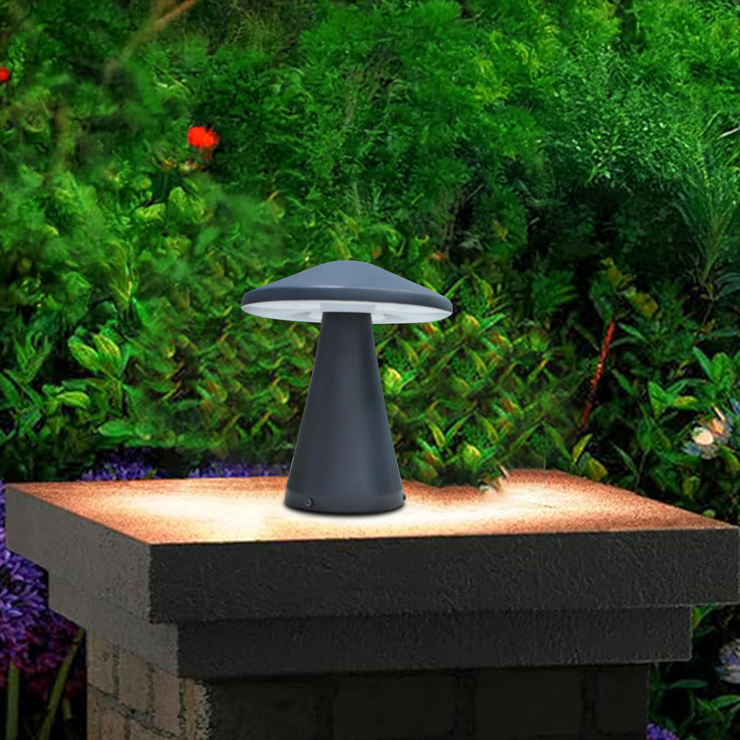 Forus Gate Lamp - Unbreakable Outdoor Post Light -20 Forus Gate Lamp - Unbreakable Outdoor Post Light -20