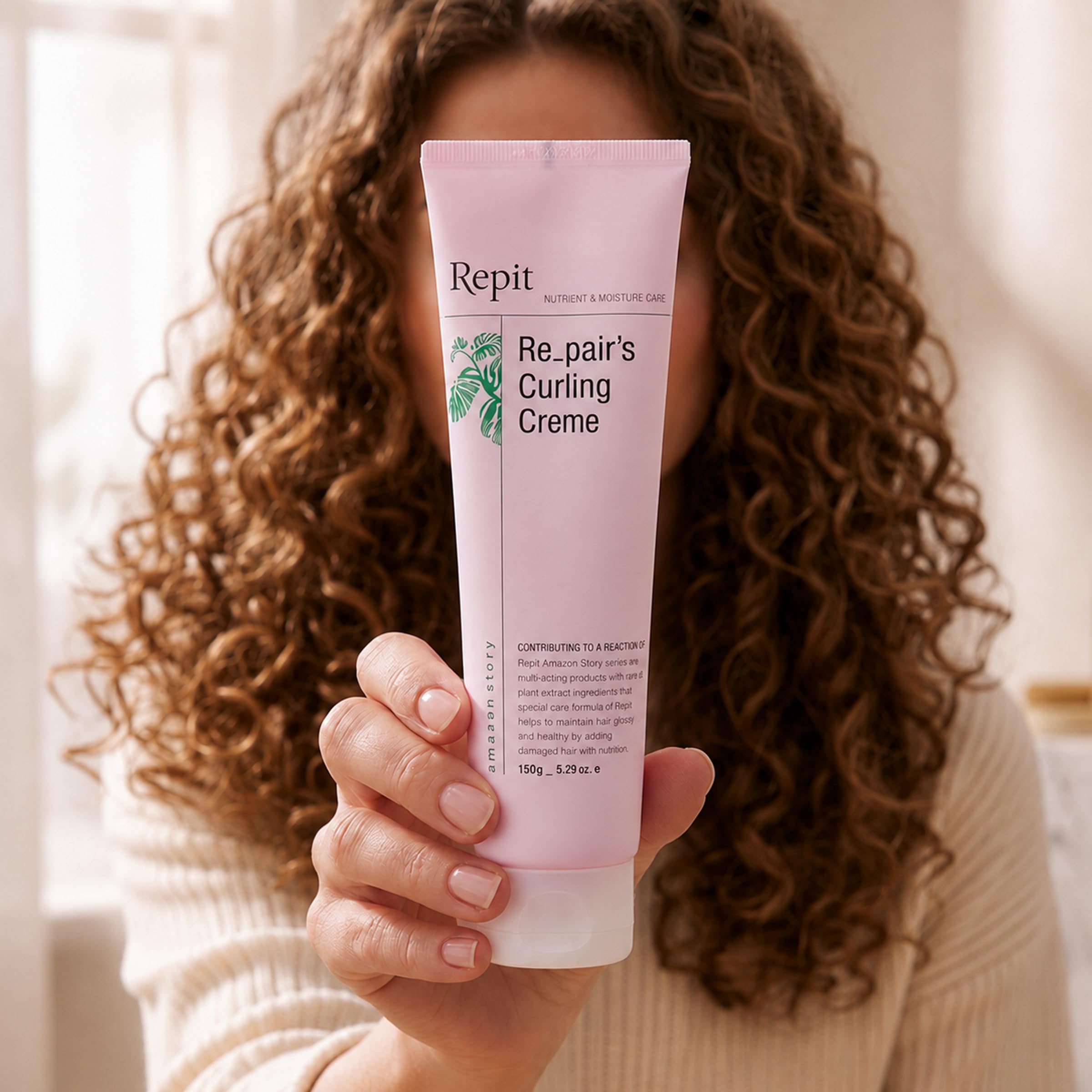 Amazon.com : Repit Repair's Curling Creme | Korean Curl Defining
