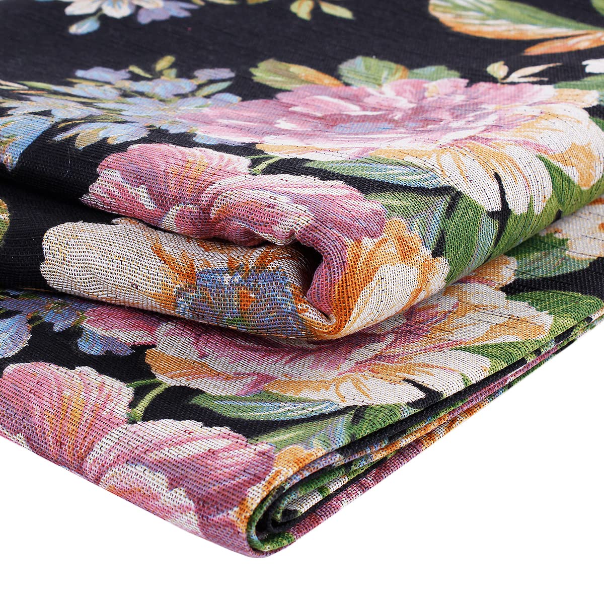 Tessuto Cotone Fantasia Fiorellini in Blu | Panini