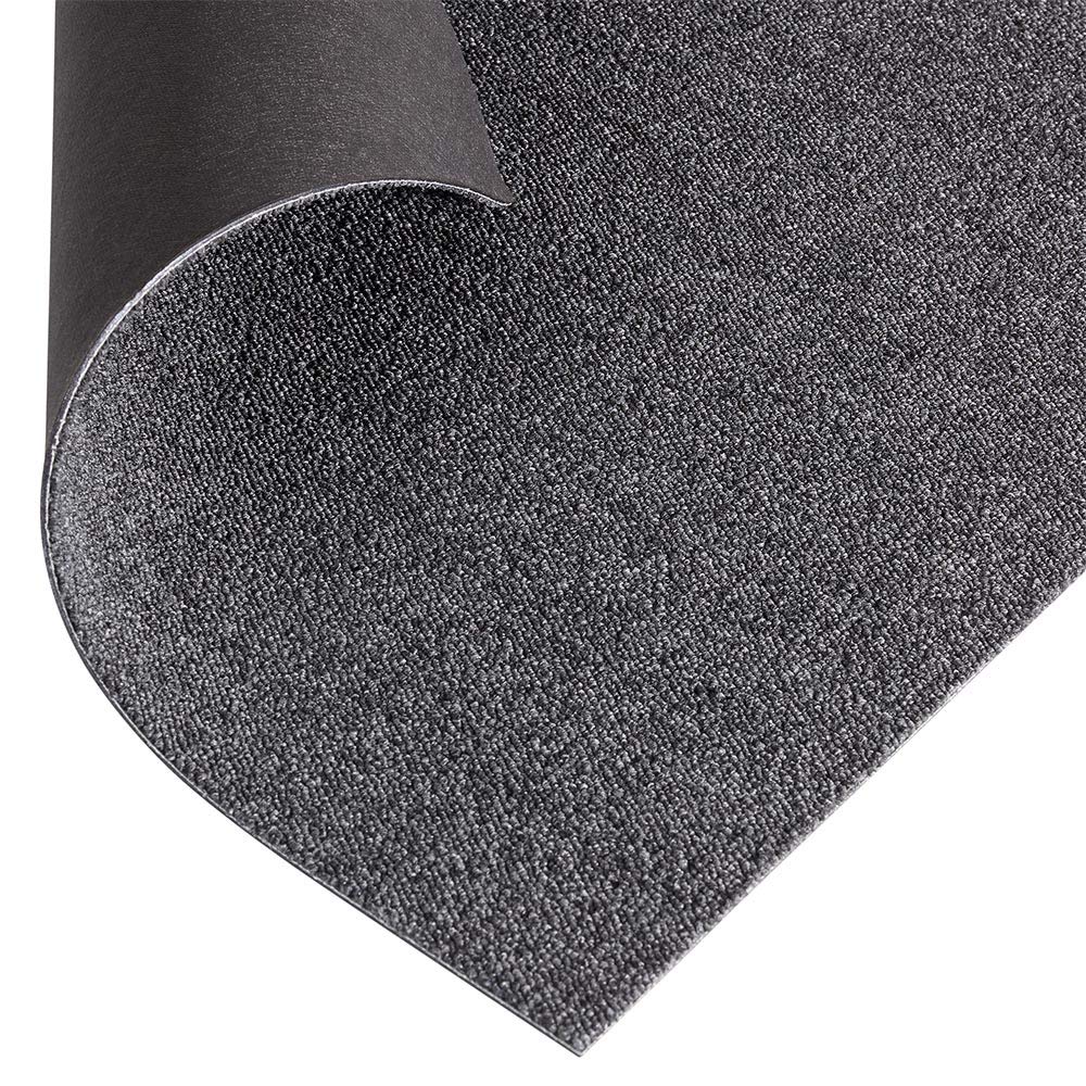 Hanse Home Teppichfliesen-Set Easy Anthrazit Meliert, 20er-Set 50x50 cm