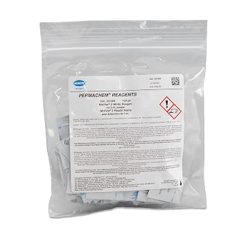 Hach NitriVer 2 Nitrite Reagent Powder Pillows, Pack of 100, 181369