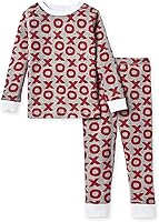 Vista 53 de Burt's Bees Baby Conjunto de Pijama de 2 Piezas para Niños con Camiseta de Manga Larga y Pantalones de Algodón Orgánico