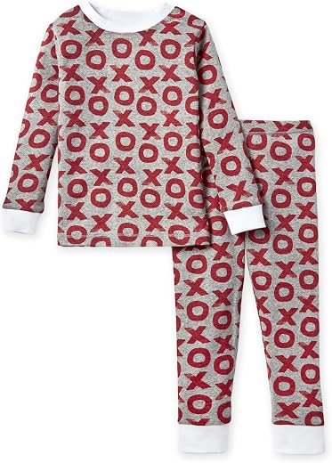 Burt's Bees Baby Baby Girls' Pajamas, Tee and Pant 2-Piece Pj Set, 100% Organic Cotton