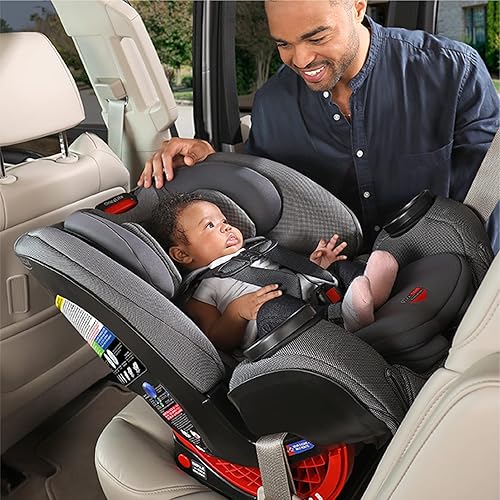 Miniatura 8 de Britax One4Life ClickTight - Asiento de automóvil todo en uno 10 años de uso para bebé convertible elevador de 5 a 120 libras tela SafeWash Drift