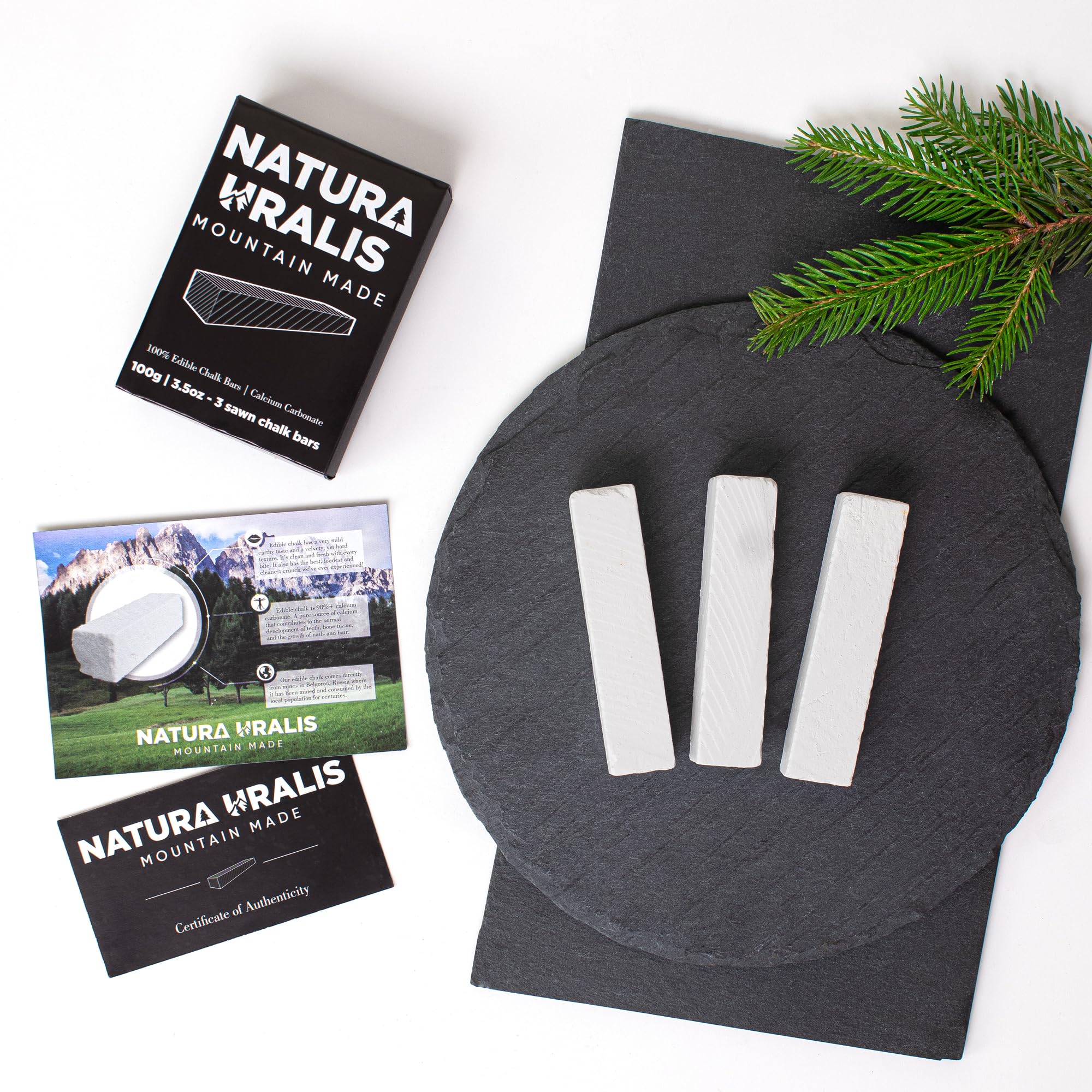 Natura Uralis Premium Belgorod Sawn Chalk, White - Image 4