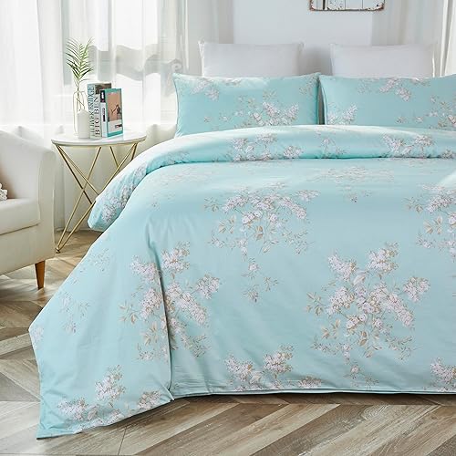 Miniatura 1 de Softta Retro Chic - Juego de ropa de cama de estilo bohemio francés de 3 piezas, juego de funda de edredón tamaño Queen de 88 x 88 pulgadas, damasco