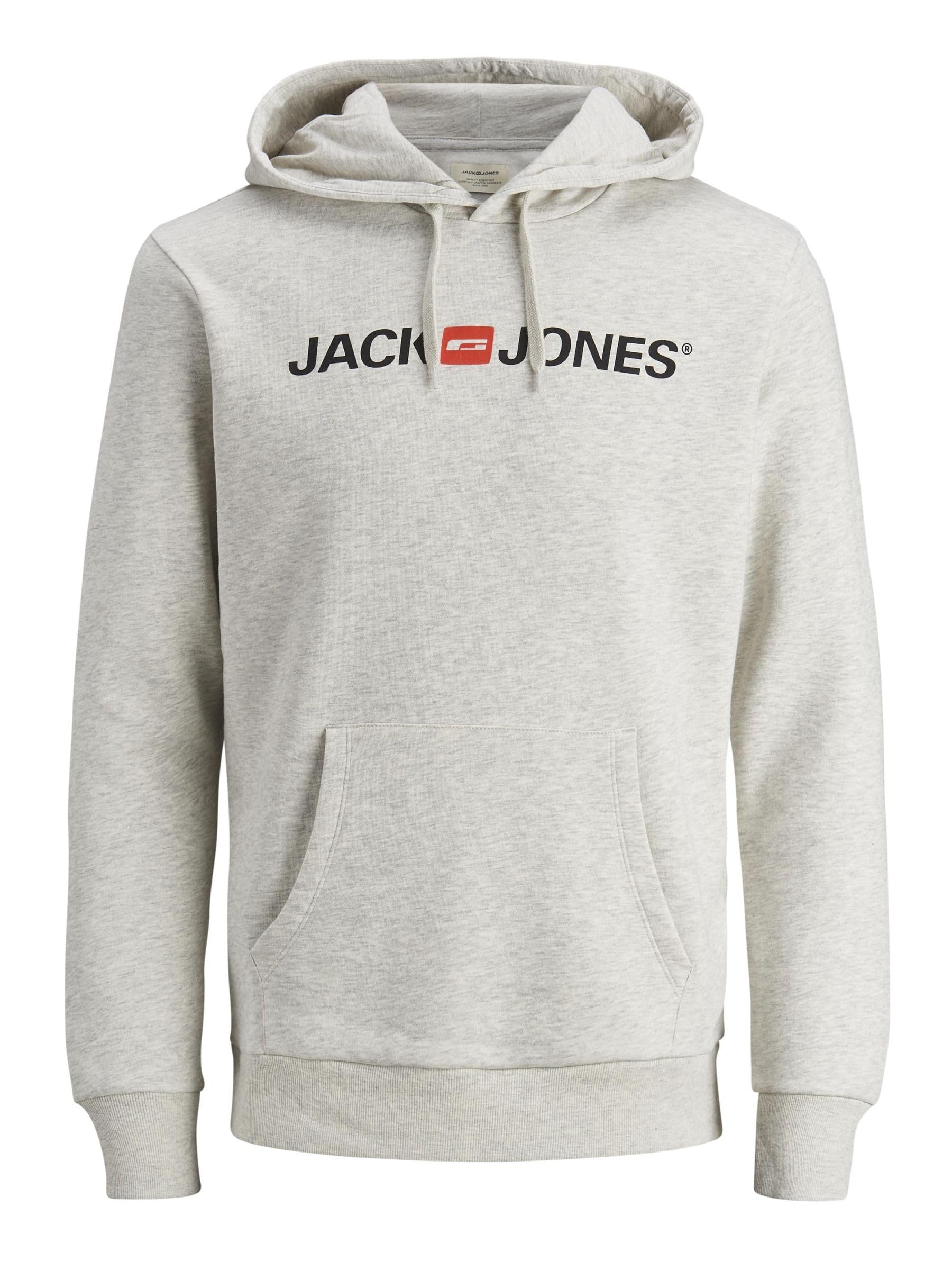JACK & JONES Male Hoodie Logo
