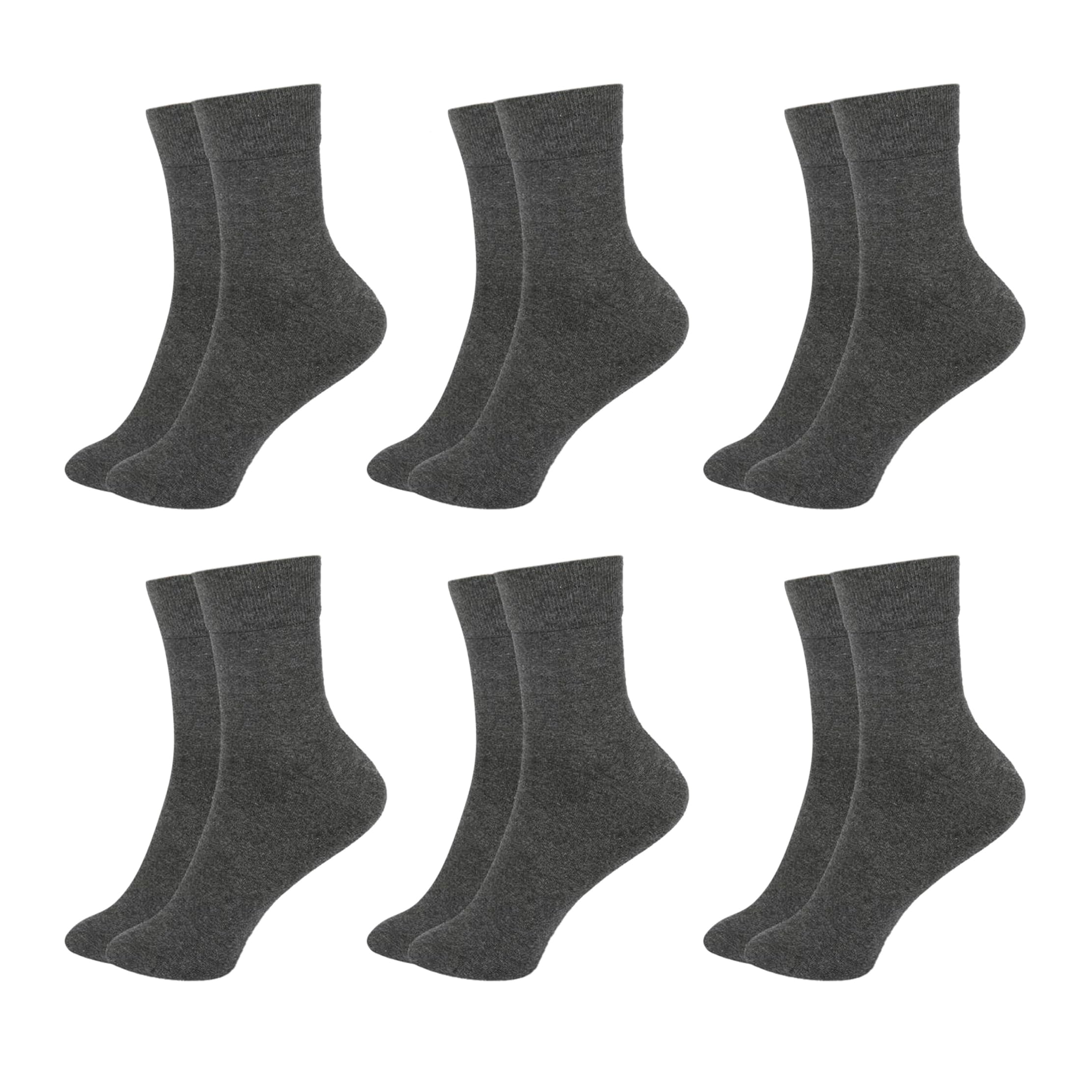 mukhaksh (Pack of 6 Pairs = 12 Socks Men Boys Cotton Ankle Length Sports Socks Cricket Basketball Tenis Football Badminton Athletics Socks-picture-53