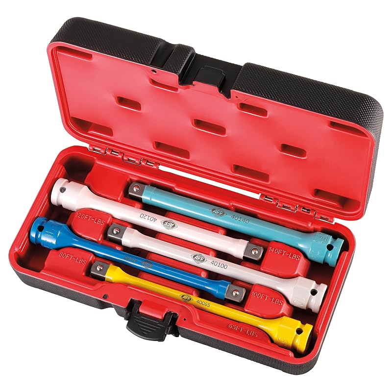 Kit AFF com 5 Extensões Limitadoras de Torque, Encaixe de 12,7 mm (1/2 pol.), 88–190 N·m, 40012