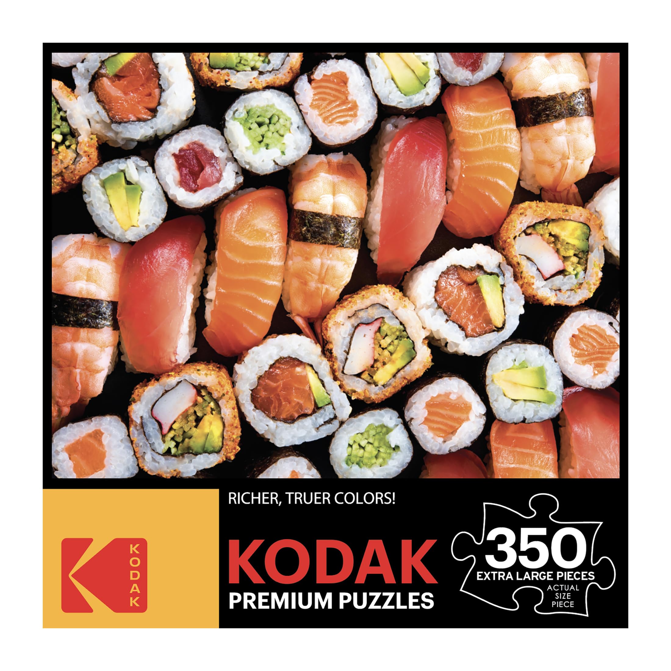 Amazon.com: RoseArt Kodak Premium Japanese Sushi Collection Jigsaw