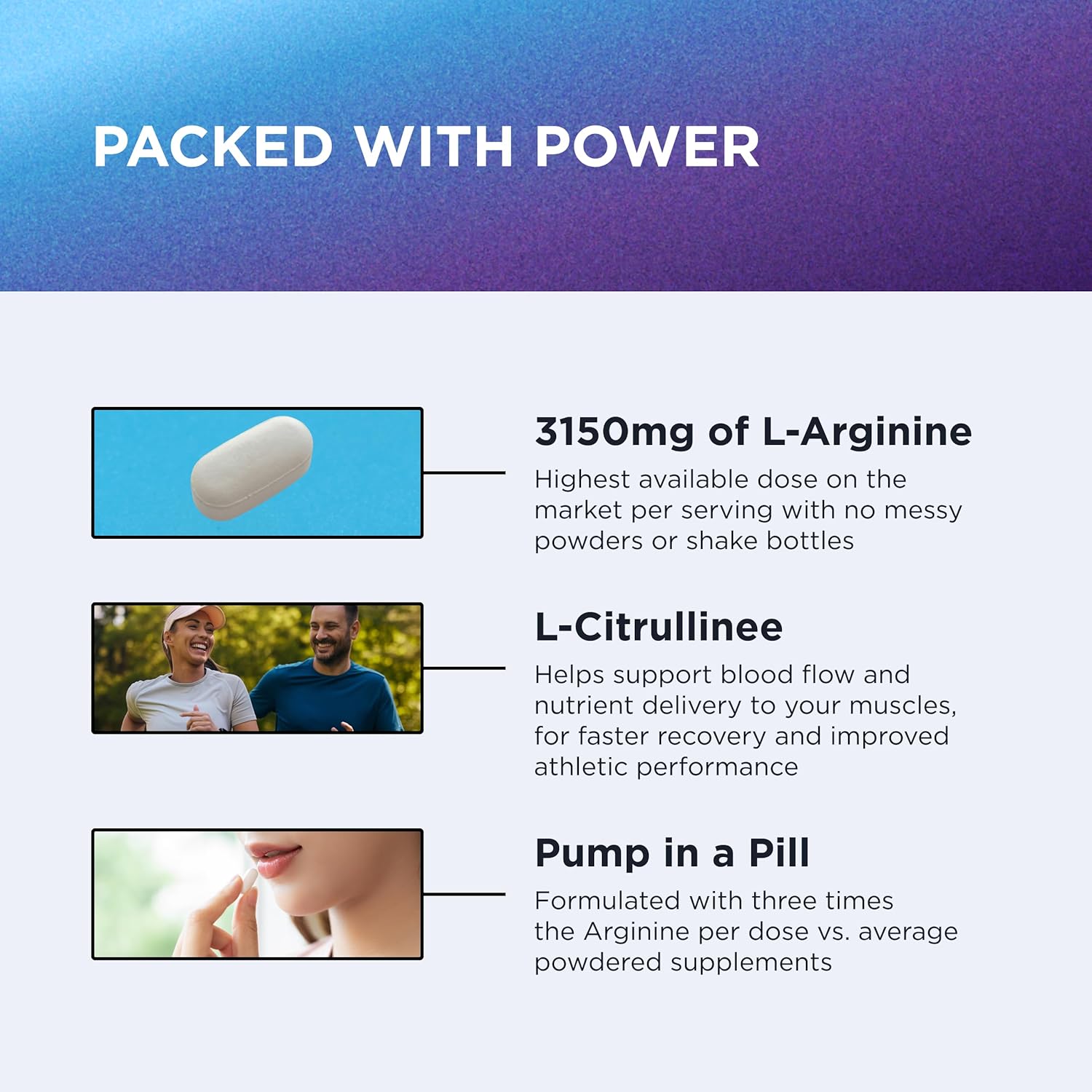 Dr. Emil - Elite L Arginine (3150mg) + L-Citrulline Highest Dose - Nitric Oxide Supplement for Vascularity, Endurance and Heart Health (AAKG and HCL) - 90 Tablets