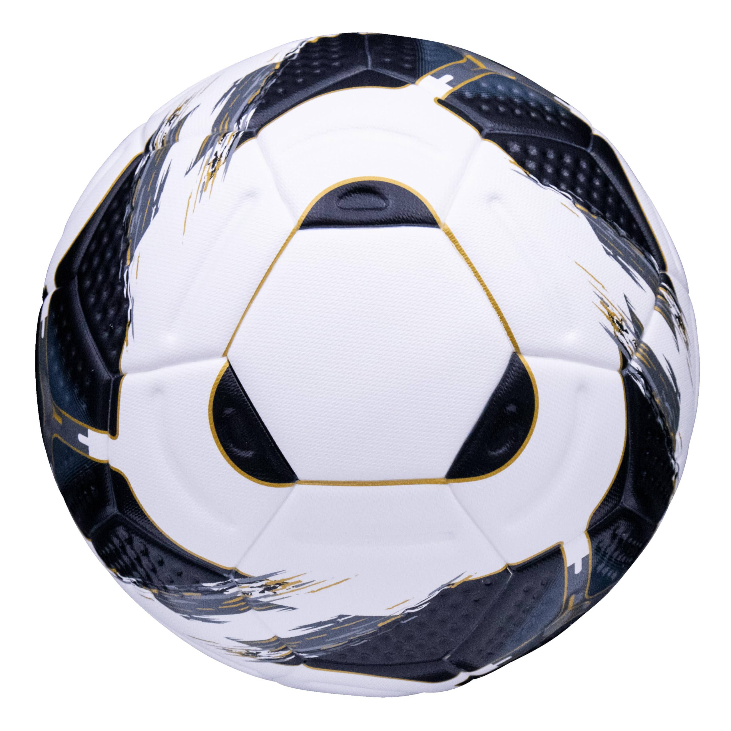 Baden Vero Thermo-gebundener Fußball, PU-Bezug mit Noppenstruktur, Allwetter-Hochleistungs-Haltbarkeit zum Üben oder Spielen, Größe 4 und 5