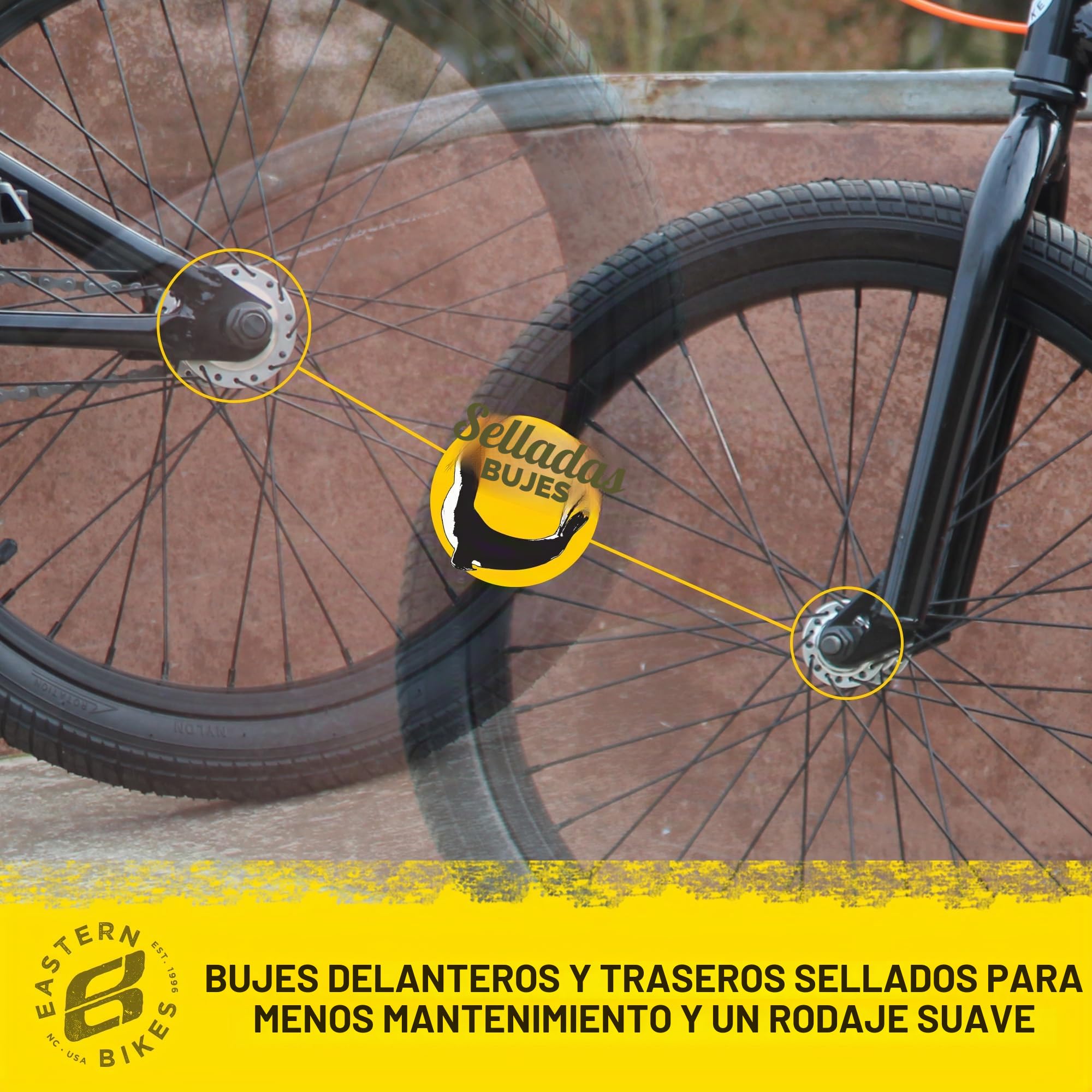 Eastern Bikes Paydirt 20-Inch BMX, Marco de Acero de Alta tensión