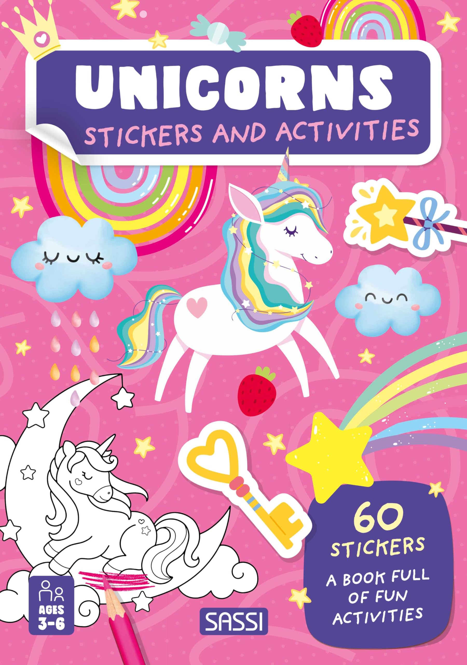 Stickers and Activities. Unicorns
