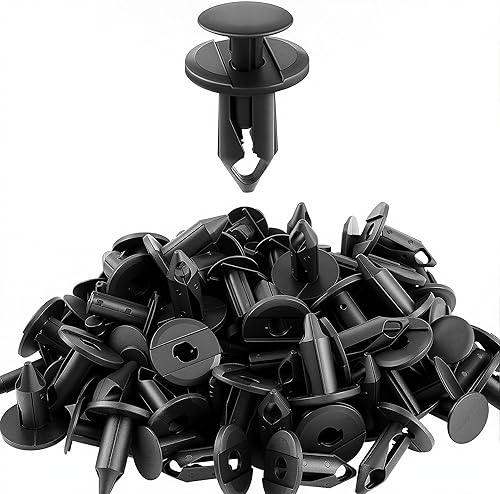 Miniatura 7 de AUTOKAY 100 piezas ATV UTV remaches de sujeción de cuerpo Push Pin Fender Clips Fit para Suzuki King Quad Vinson para Honda Acura Rancher Can Am