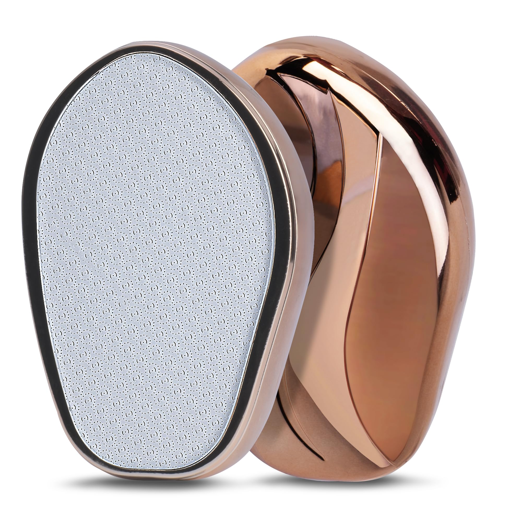 UQQU Nano Glass Foot File, Foot Scraper for Hard Skin Removal, Pedicure Foot Buffer for Smooth and Healthy Feet, Nano Technology for Better Results, Highly Effective Callus Remover - Gold