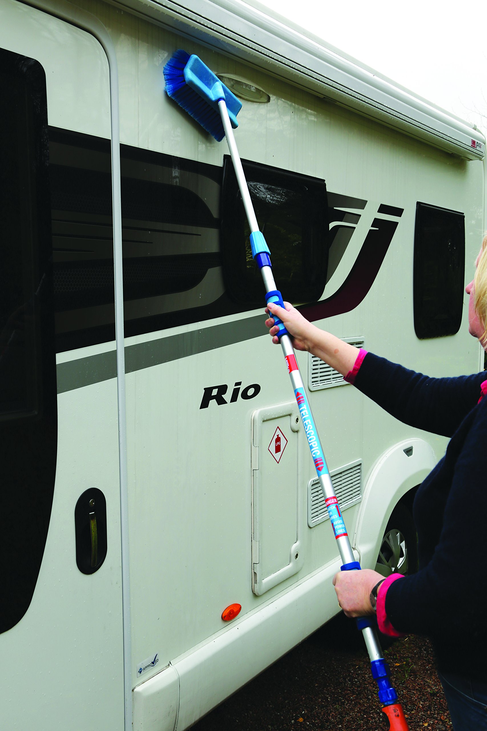 Spazzola Rotante Lavaggio Auto A Idropulitrici Da Giardino - Foto 13