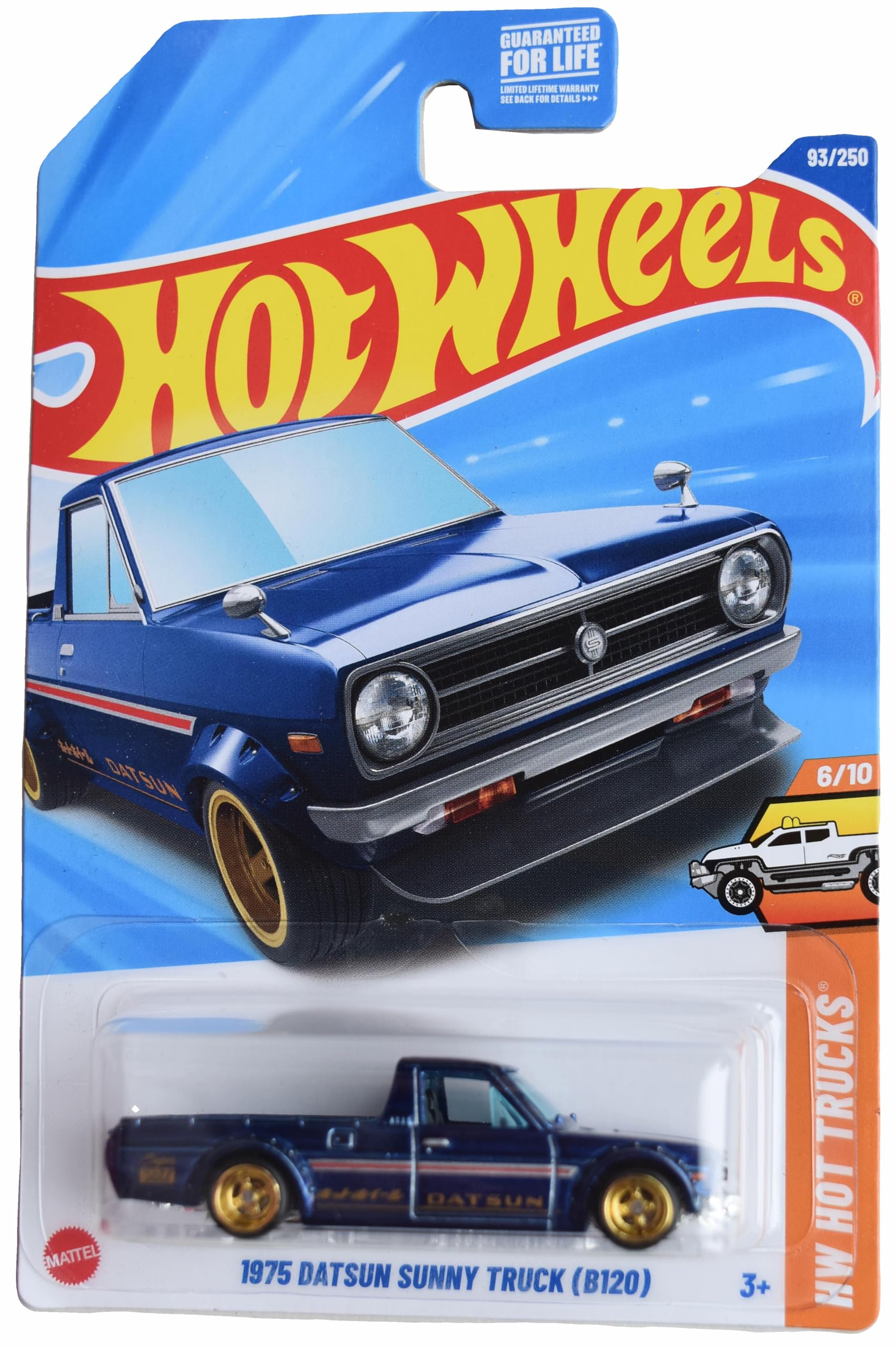 ホットウィール スーパートレジャーハント1975 ダットサン サニートラック Amazon.com: Hot Wheels Super Treasure Hunt 1975 Datsun Sunny