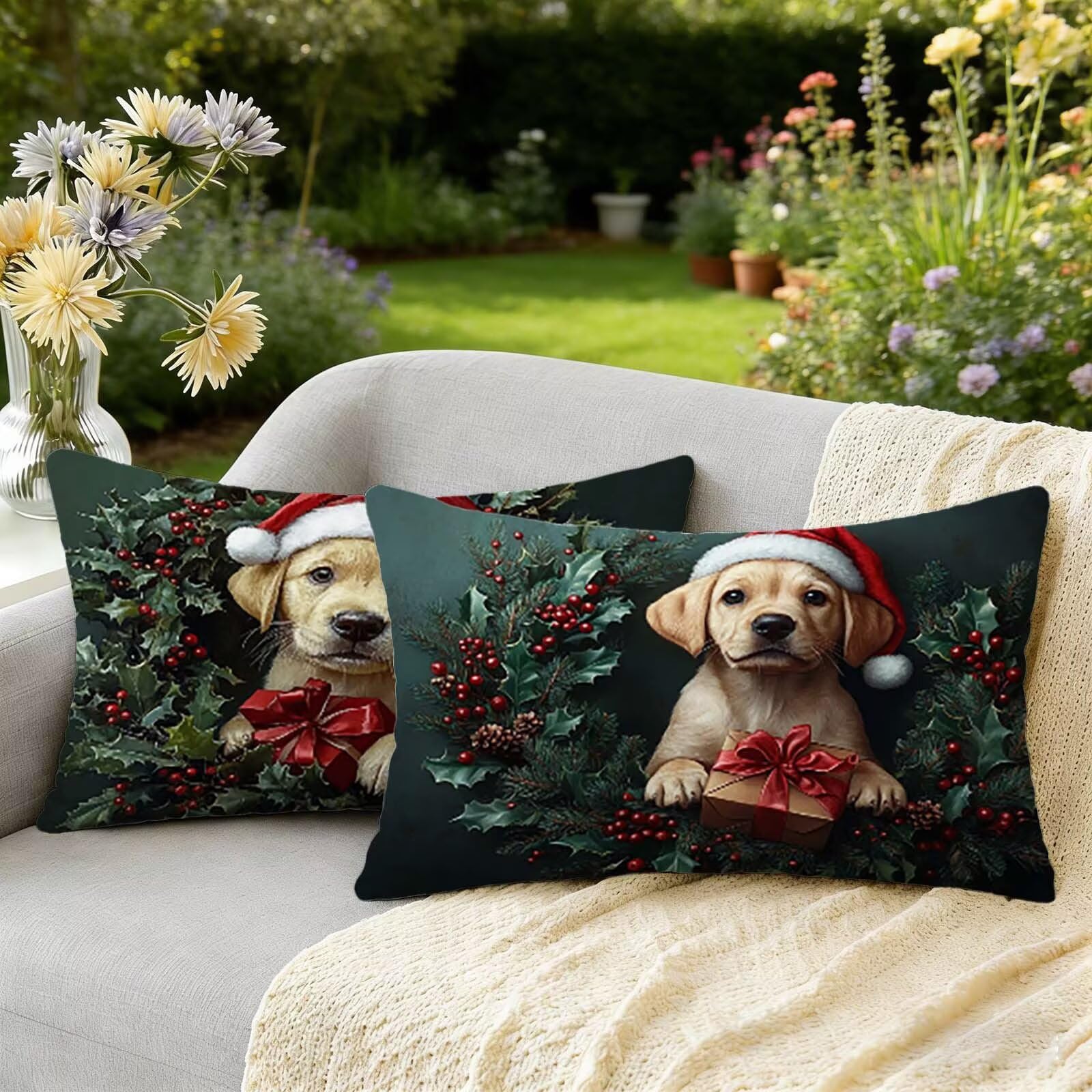 Housses de coussins rectangulaires 50x70 imperméables pour sublimer votre déco d'été