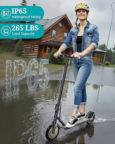 Miniatura 8 de Scooter eléctrico  Neumático sólido de 8.5"10", potente motor de 350 W500 W, velocidad máxima de 19 MPH, rangos máximos de 16 a 22 millas, carga de