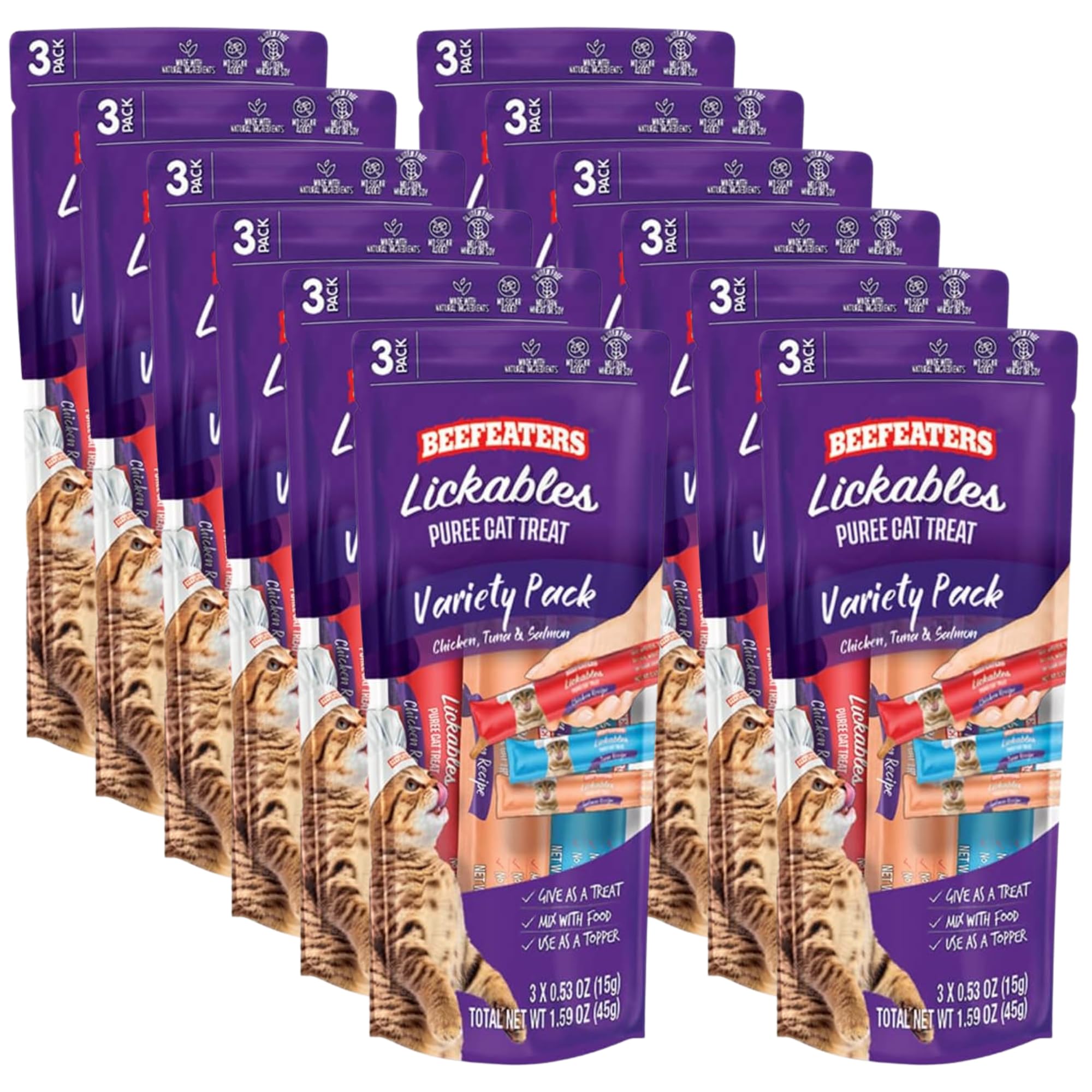 Beefeaters Cat Treats Lickable