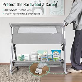 Best Bedside Sleeper Bassinets for Preterm infants 6 81ruh7t9bcL. AC SX279