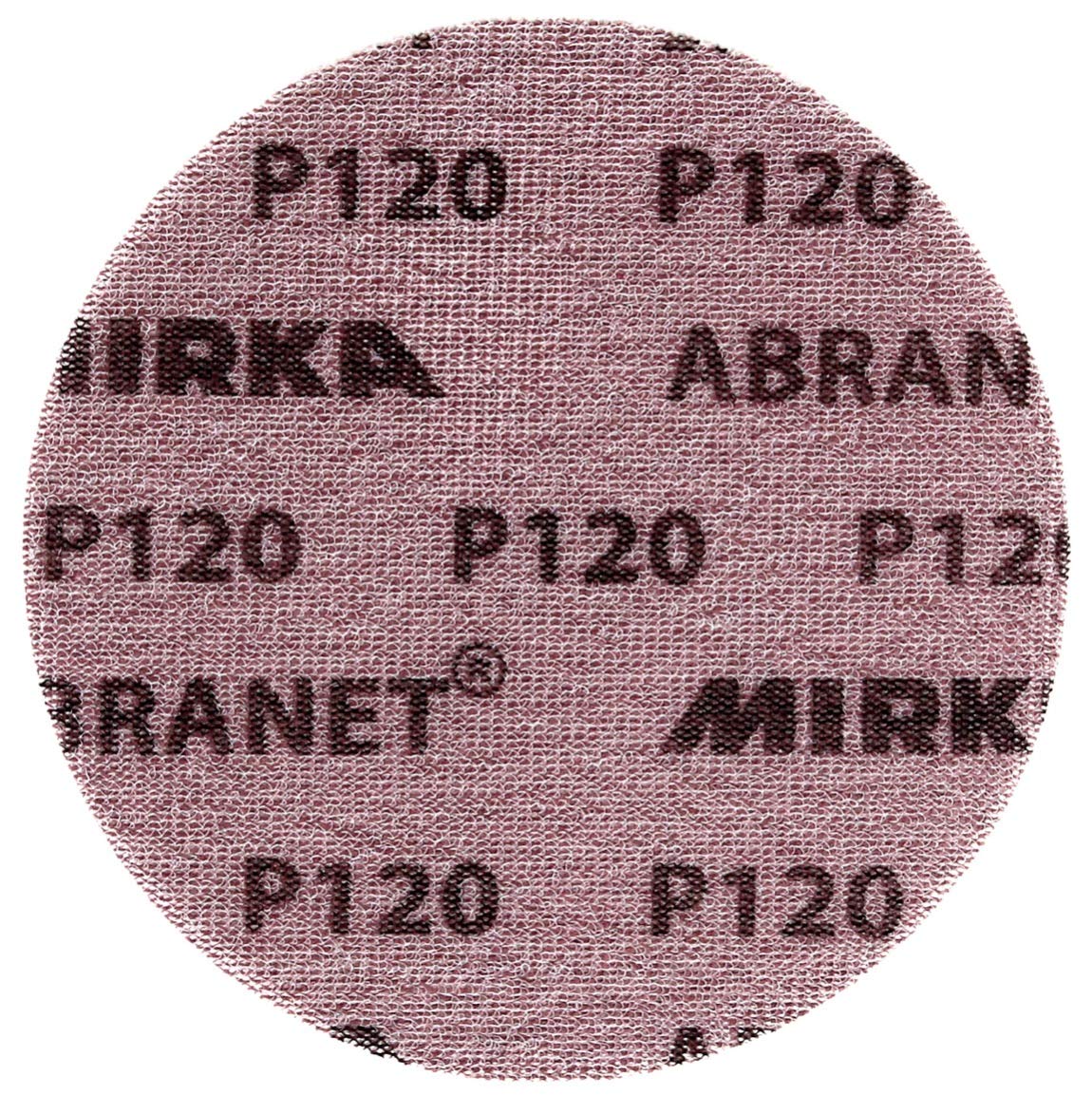 Mirka Abranet Grip - Discos de rejilla (50 unidades, 150 mm, grano 120)