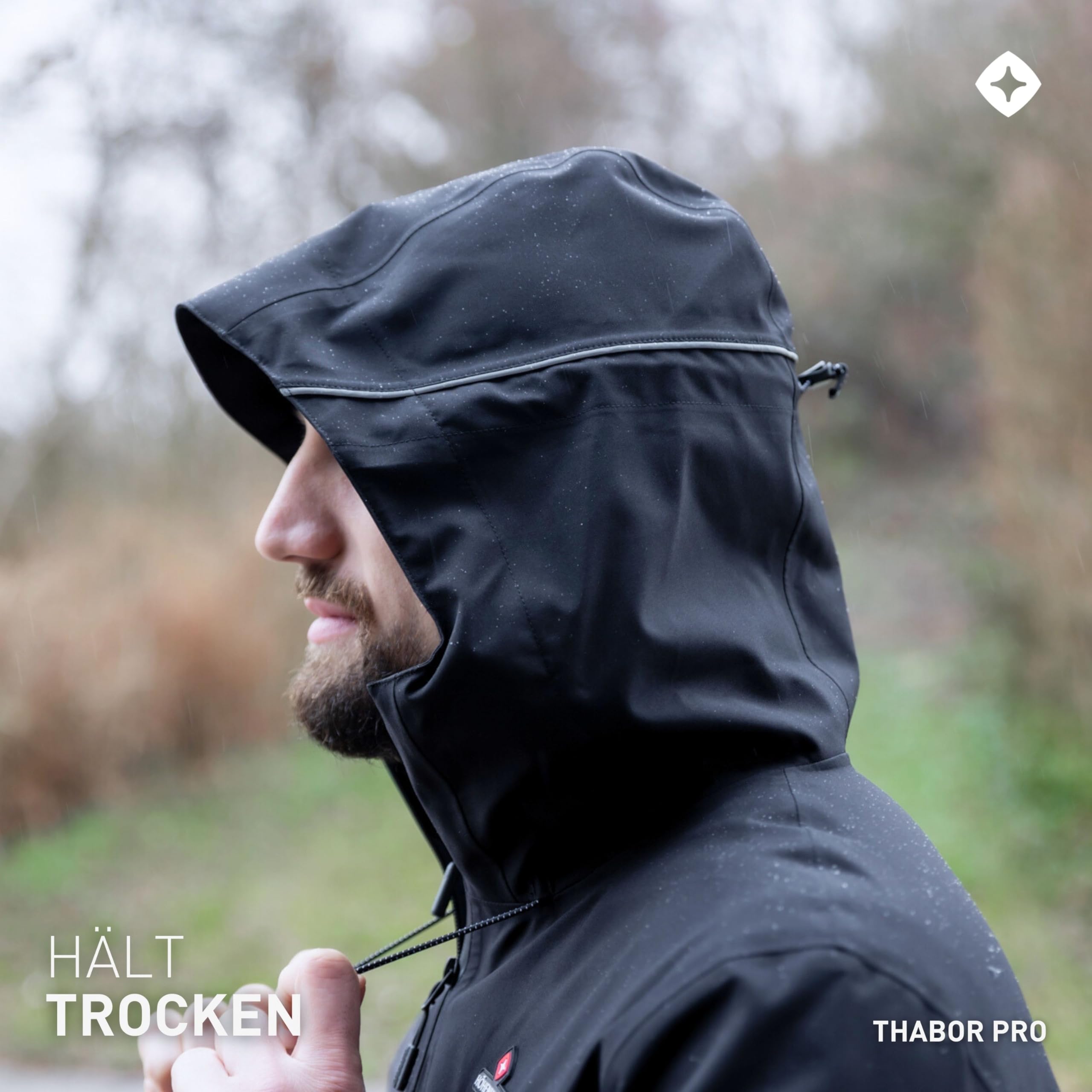 Höhenhorn Thabor Pro Futureshell kurtka męska, wentylowana, wodoszczelna i oddychająca kurtka outdoorowa