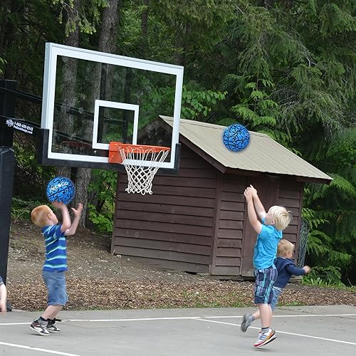 Miniatura 112 de Balón de baloncesto de goma oficial para interiores y exteriores, para hombres, tamaño 3/4/5/6/7 para niños, jóvenes, adolescentes, niños y niñas,