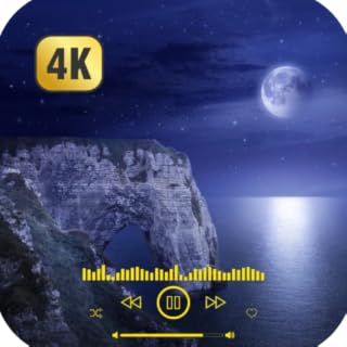 Blue Moonlit: 4K Nightscapes Sounds