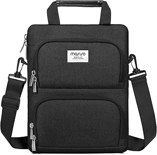 MOSISO 360 Protective Vertical Tablet Shoulder Bag Compatible with iPad Pro 12.9 inch M2 & M1 (6th/5th/4th/3rd Gen) 2022-2018
