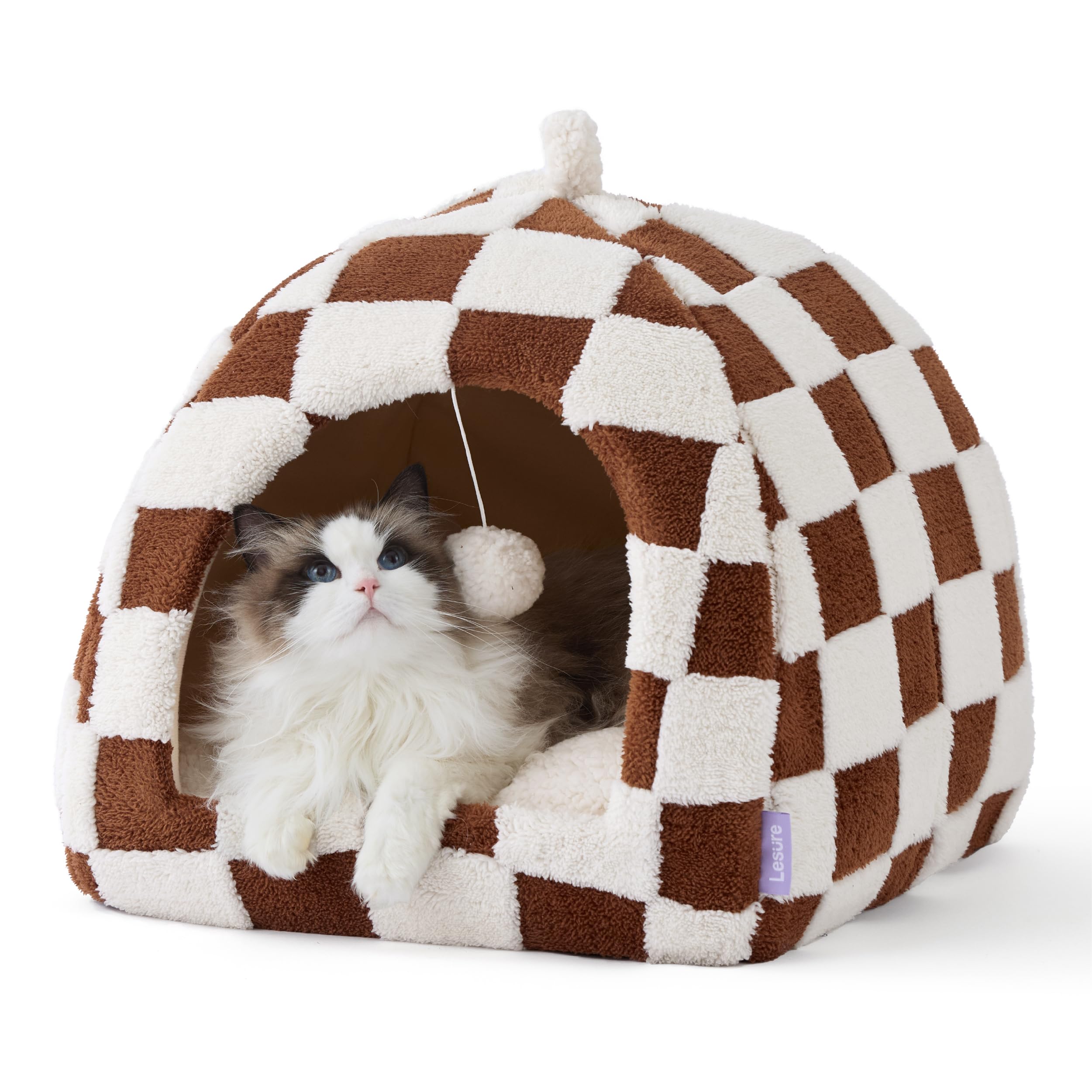 Lesure 2 in 1 Cat Cave Bed