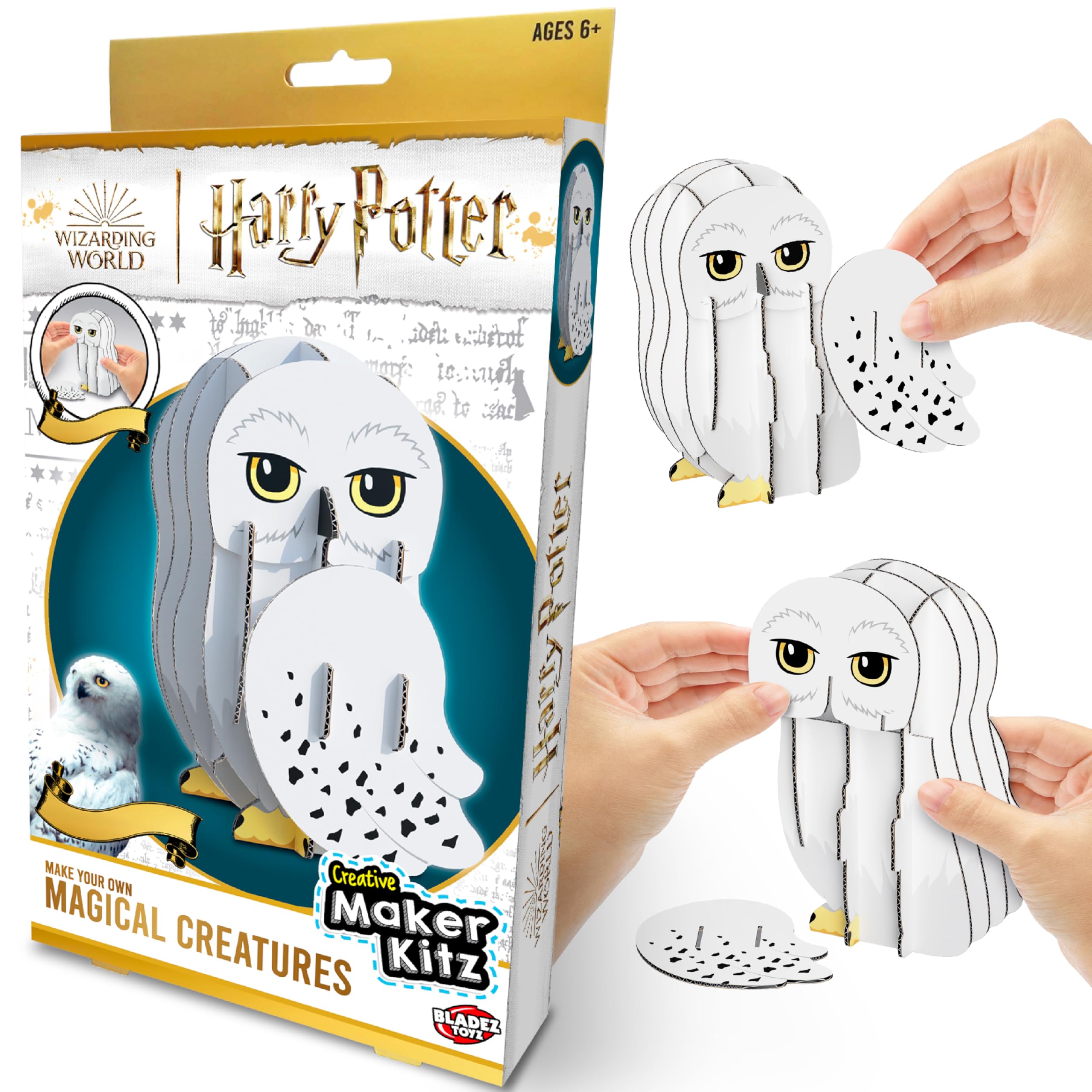 Harry Potter Make Your Own Arts and Craft Kit, Ages 6+, Hedwig