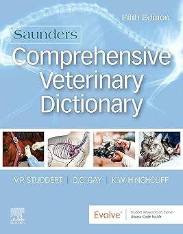 SAUNDERS COMPREHENSIVE VETERINARY DICTIONARY WITH ACCESS CODE 5ED (PB 2021)