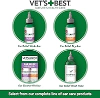 Vista 6 de Vet's Best Alivio para Oídos Secos para Perros, 4 oz