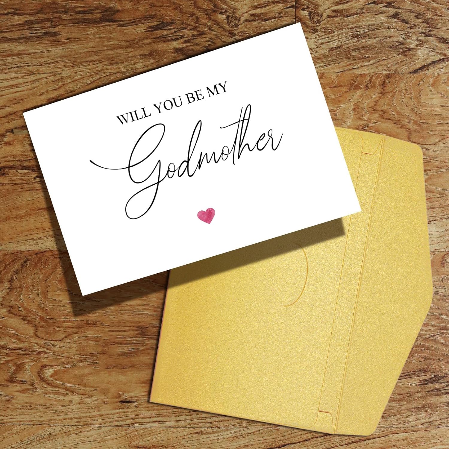 Qiliji Will You Be My Godmother Card, Godmother Proposal Card, Will You Be My God Mother Card, Godmother Proposal Gifts - Image 8