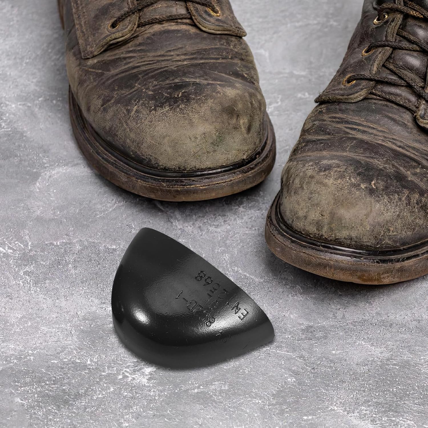 BESTYASH Steel Toe Caps Safety Shoe Covers Work Boot Toe Guards for Size 45 Industrial Labor Workplace