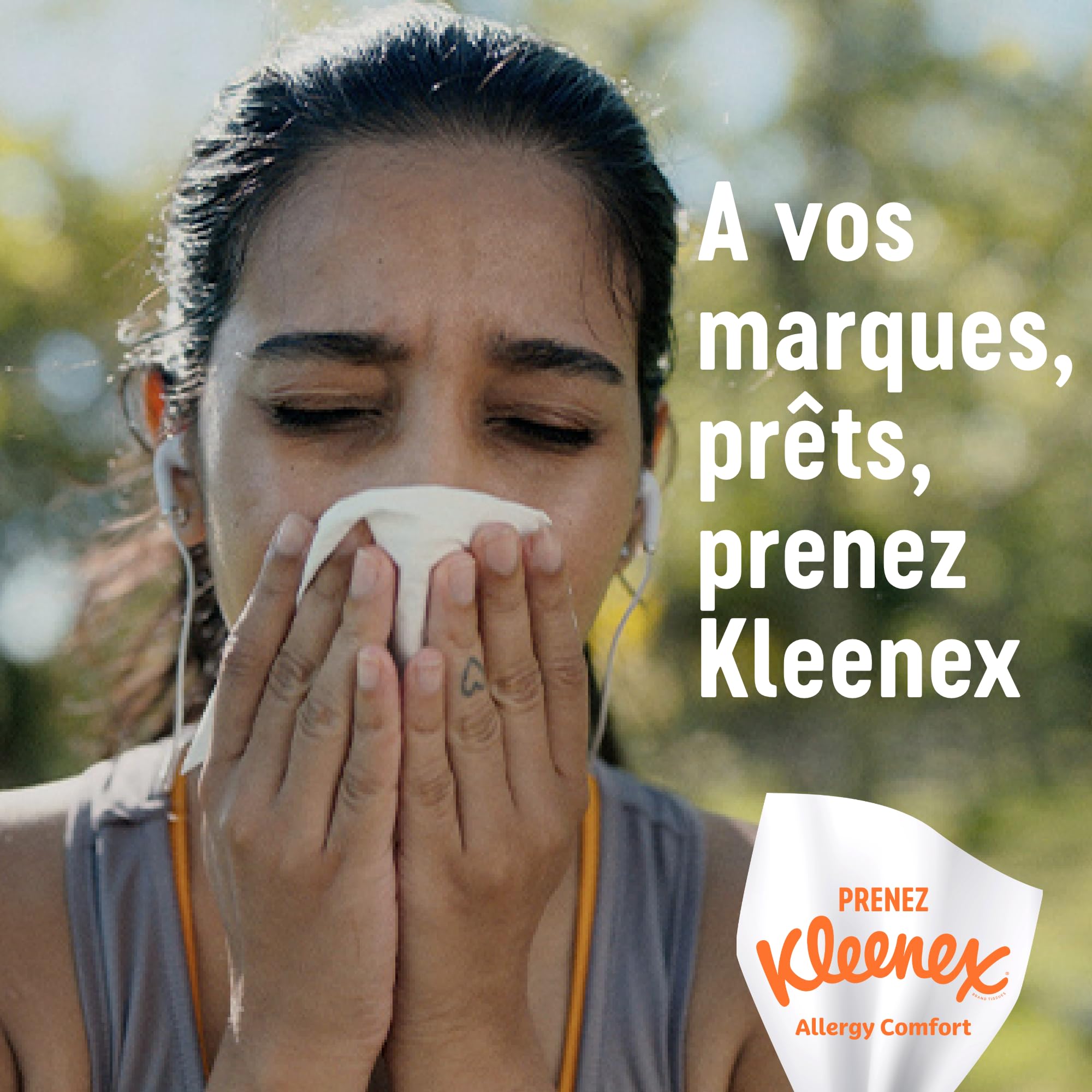 Kleenex Allergy Comfort, 10 paquets de 8 étuis de mouchoirs (10x8 étuis)